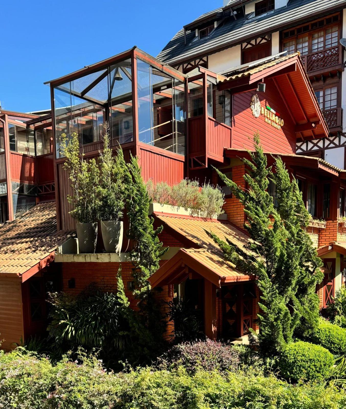 Bellagio Mini Resort - No Coracao De Gramado Exterior foto